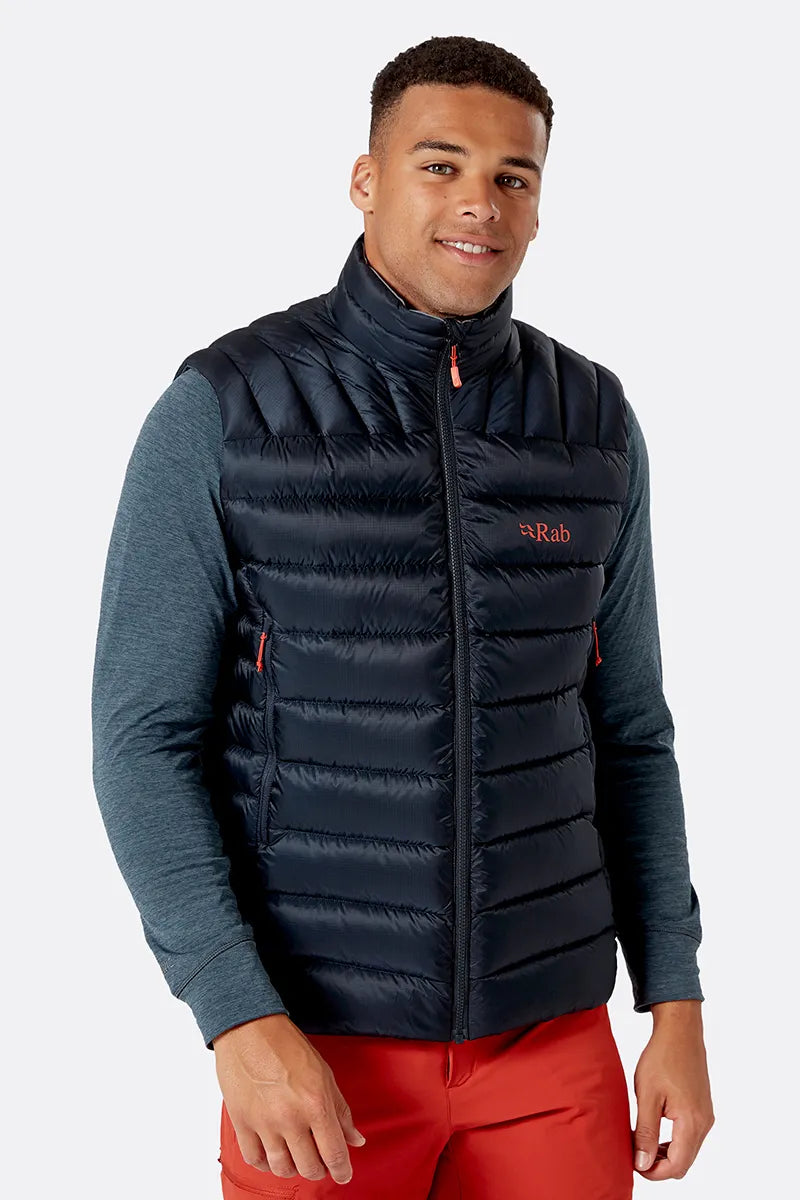 Rab Electron Pro Vest Mens Beluga BCH Camping Leisure