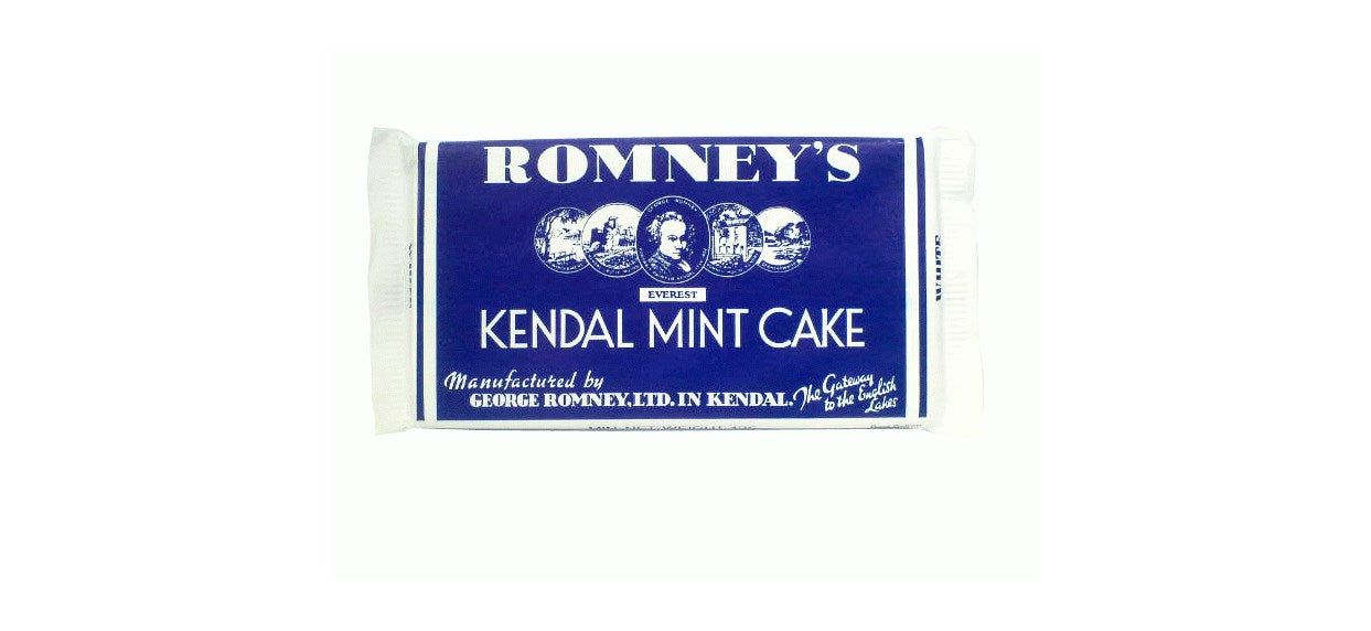 Romneys Kendal Mint Cake 125g White Bch Camping And Leisure 7203