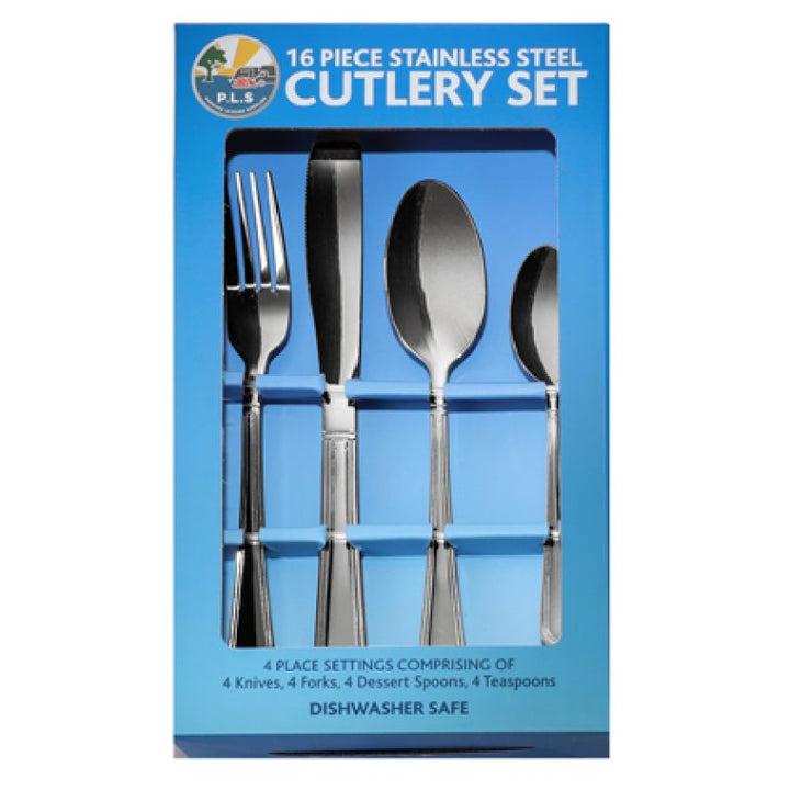 16 Piece Stainless Steel Cutlery Set