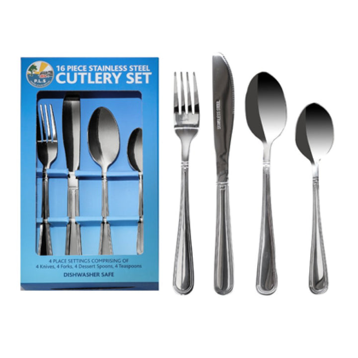 16 Piece Stainless Steel Cutlery Set