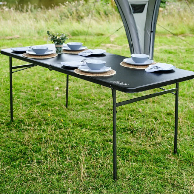 Coleman Camp Table Large Fold In Half BCH Camping Leisure