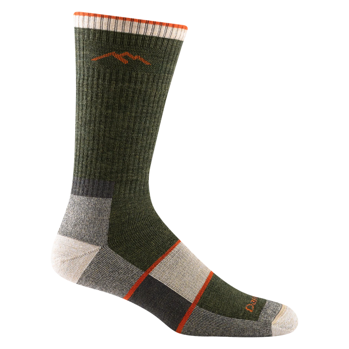 Darn Tough 1405 Hiker Boot Sock Midweight Full Cushion Men Olive