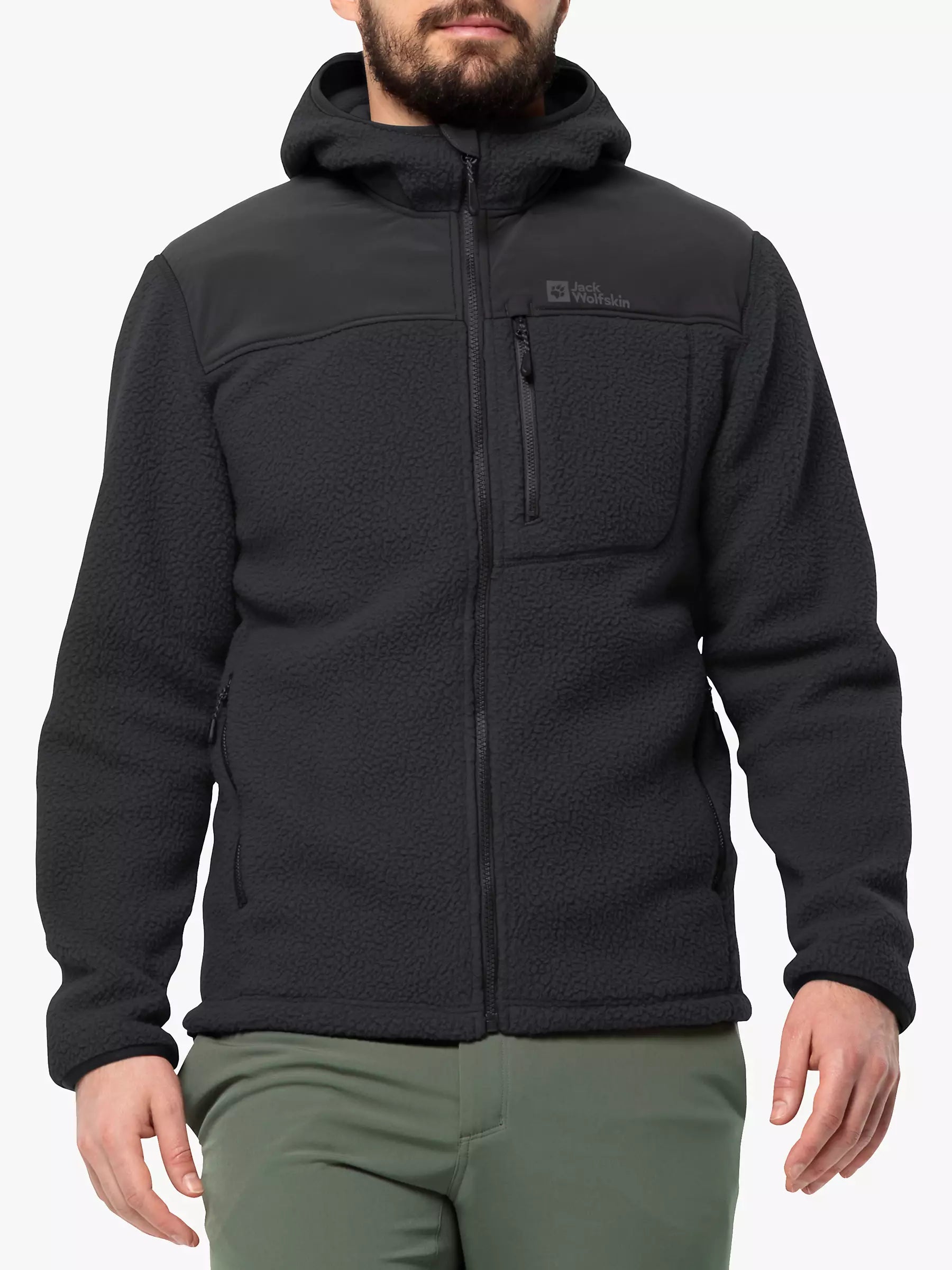 Jack Wolfskin Kammweg Pile Full Zip Fleece Mens Phantom – BCH Camping ...