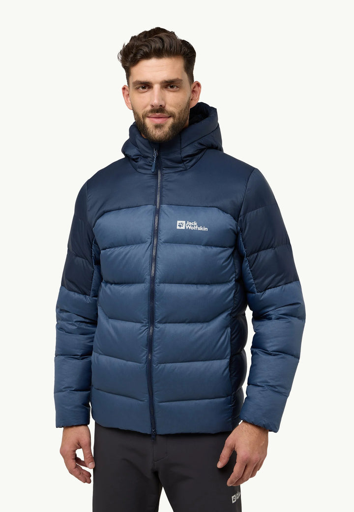 Jack Wolfskin Nebelhorn Down Hoody Mens Nature Blue