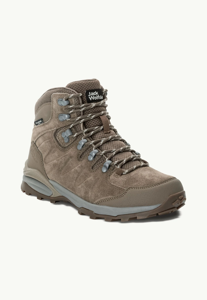 Jack Wolfskin Refugio Texapore Mid Womens Chestnut