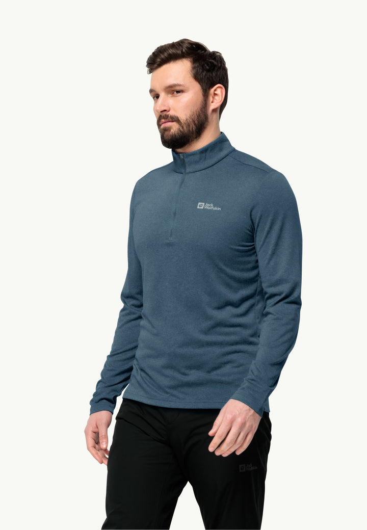 Jack Wolfskin Sky Thermal Long Sleeve Mens Midnight Sky