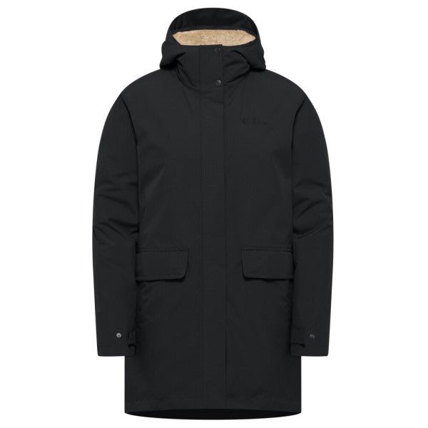 Jack Wolkskin Wintertor Coat Womens Black