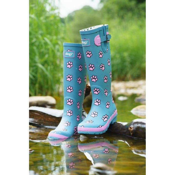 Lazy Dogz Cookie Welly Teal