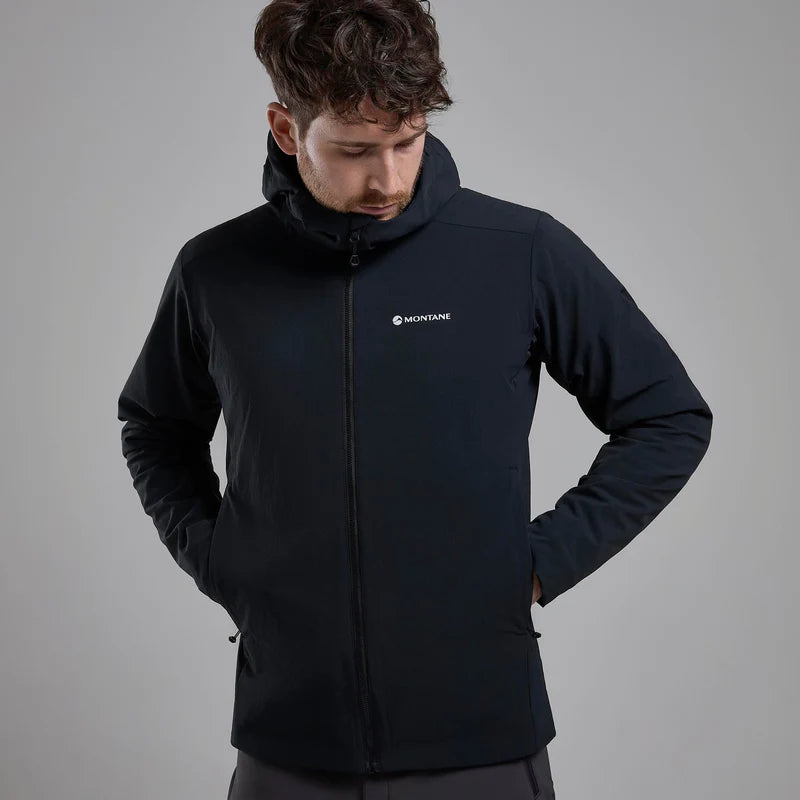 Montane Mens Khamsin Hooded Softshell Jacket