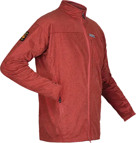 Paramo Bentu Fleece Jacket Mens Outback Red