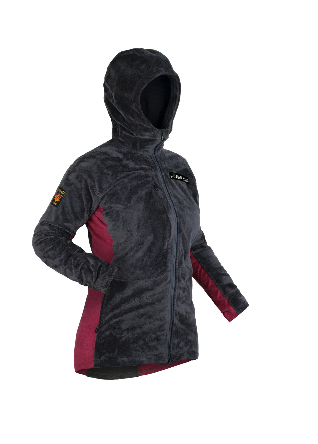 Paramo Ventura Plus Fleece Womens Dark Grey/Carmine