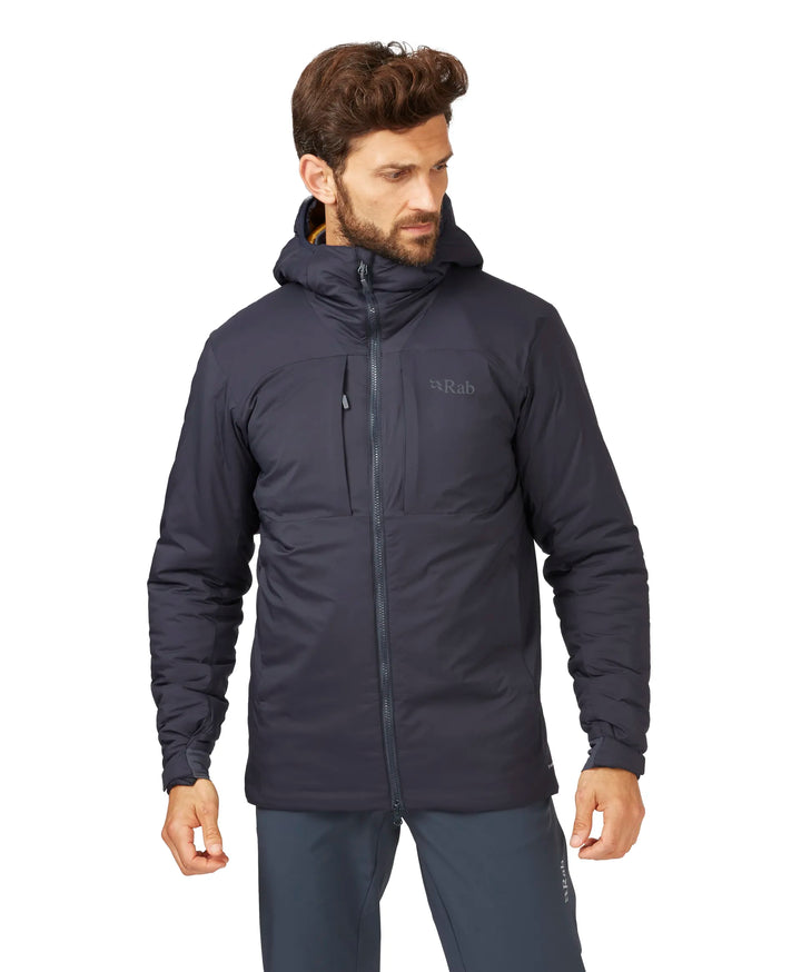 Rab Xenair Alpine Jacket Ebony Footprint