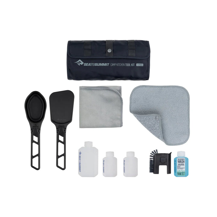 Sea To Summit Camp Kitchen Tool Kit 10 Peice Black