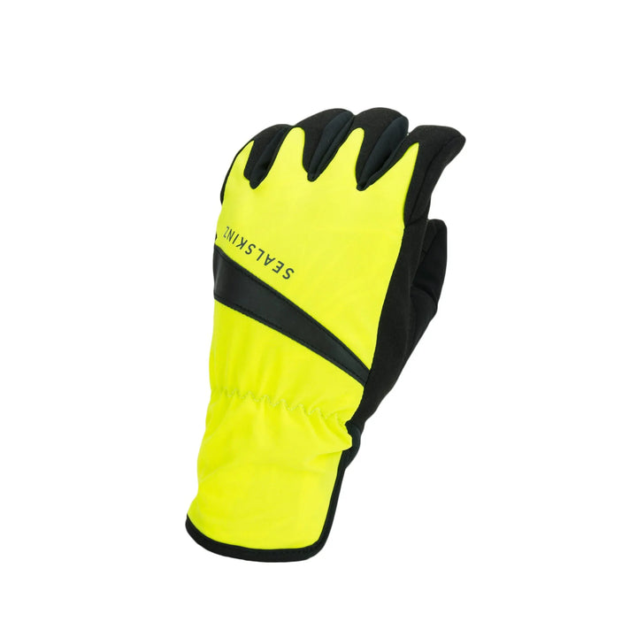 Sealskinz Bodham Waterproof All Weather Cycle Glove Neon Yellow